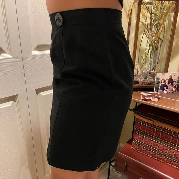 Vintage Burberry Nautical Button Skirt - Picture 4 of 9